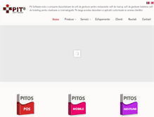 Tablet Screenshot of pitsoft.ro